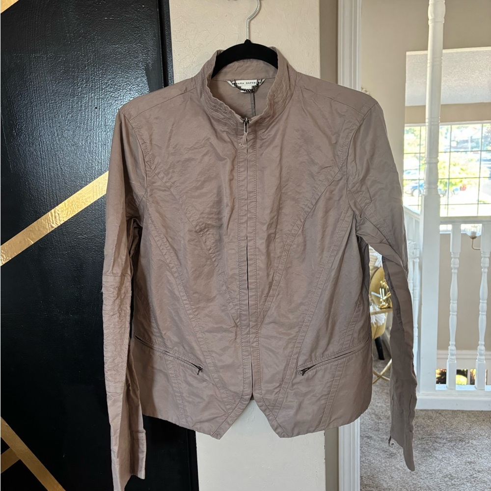 (Banana Republic) Light Brown Utility Jacket